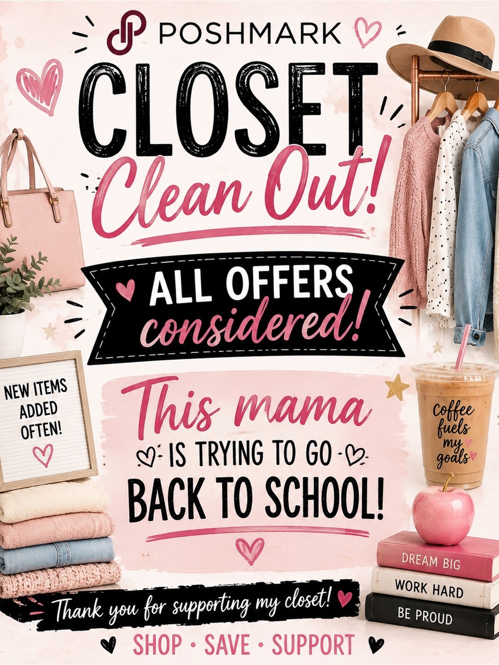Closet clean out!